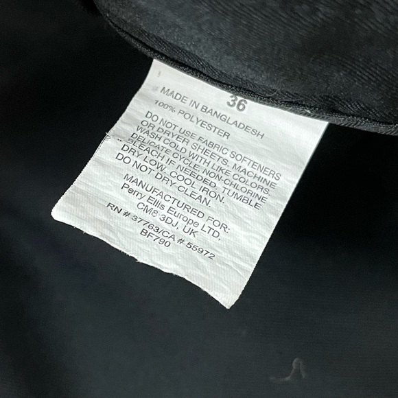 PGA Tour Men’s Black Golf Shorts Size 36 | Performance Polyester Chino Flat - Picture 5 of 7